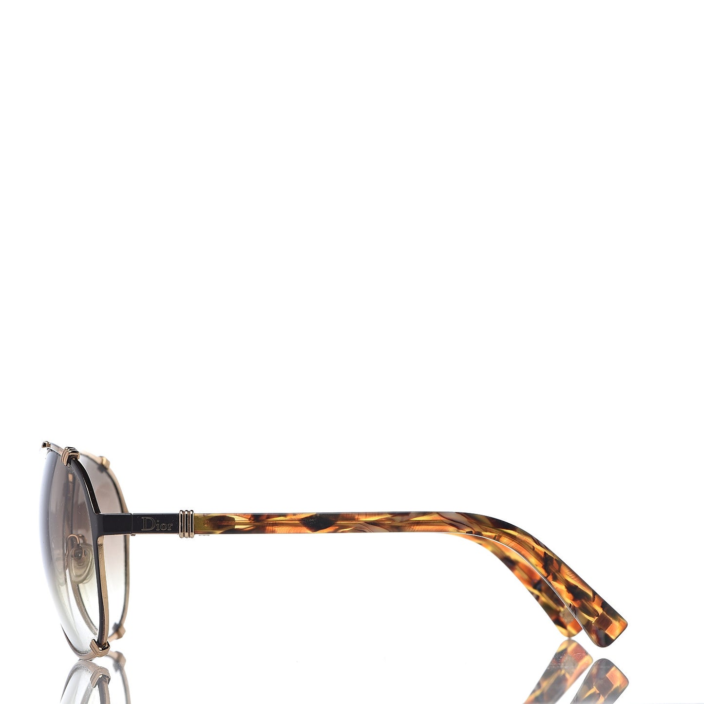 Chicago 2 Aviator Sunglasses Brown