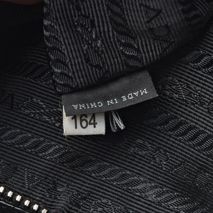 Prada Soft Calf Chain Tote Black 7 of 12