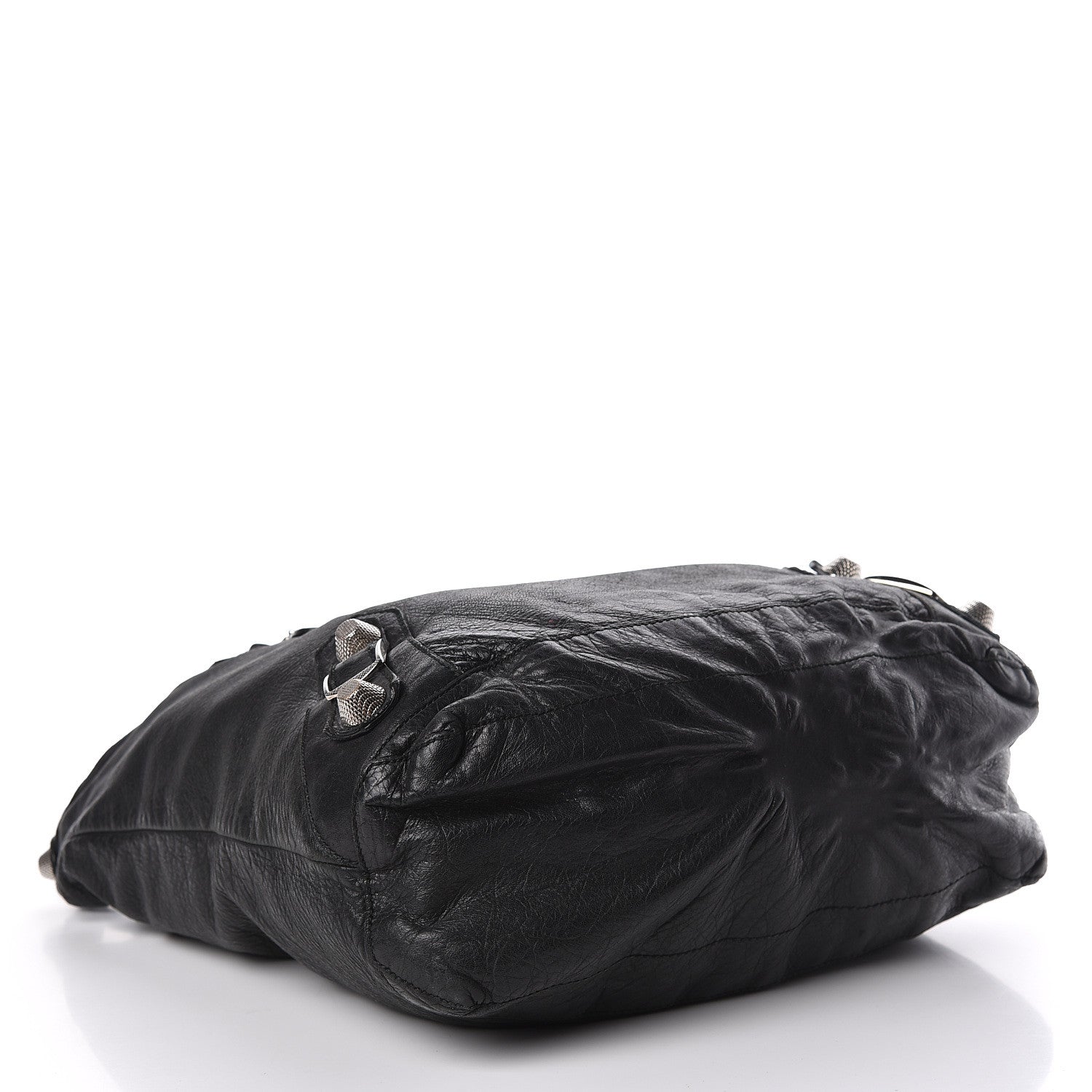 Balenciaga Agneau Giant 21 Silver Hardware Day Hobo Black 4 of 20