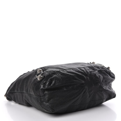 Balenciaga Agneau Giant 21 Silver Hardware Day Hobo Black 4 of 20