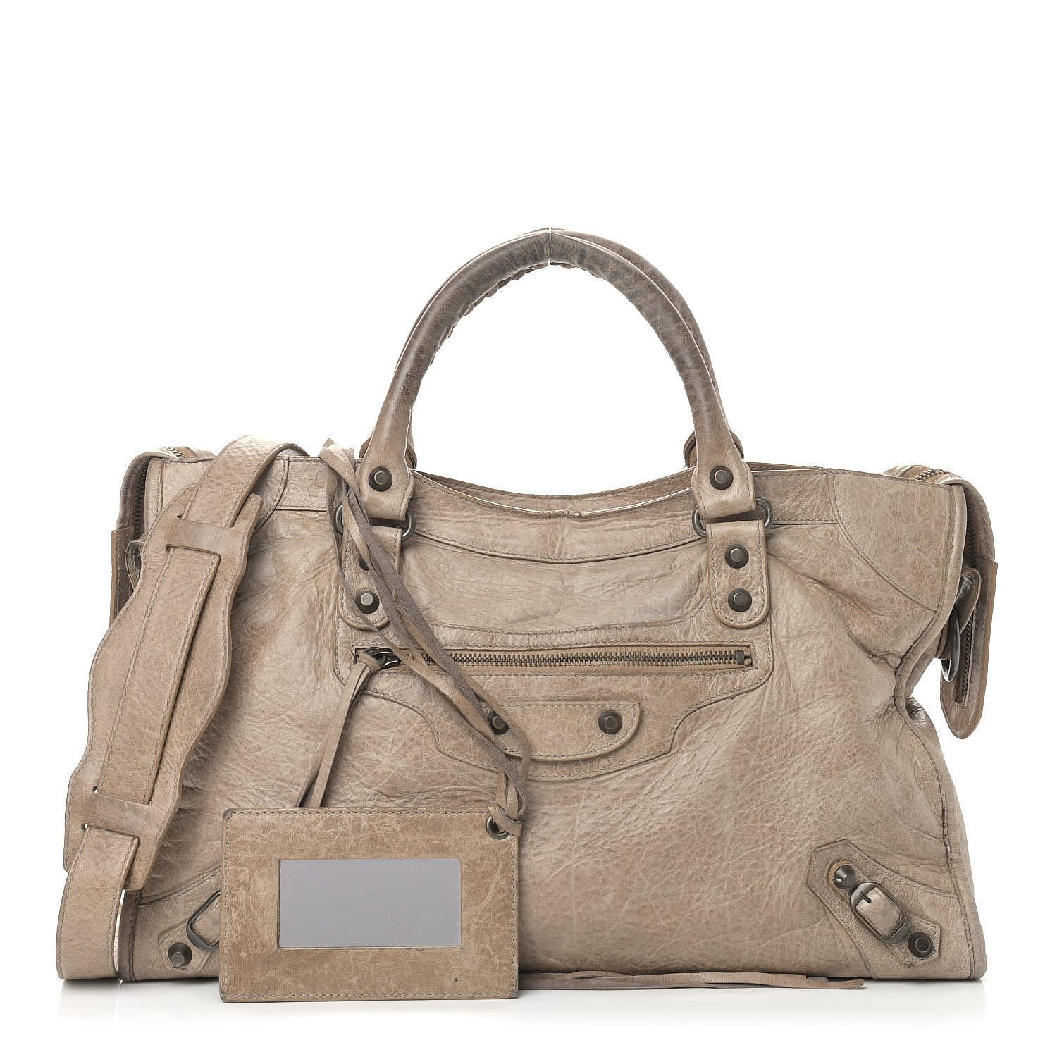 Balenciaga Chevre Classic Hardware City Sandstone 1 of 15