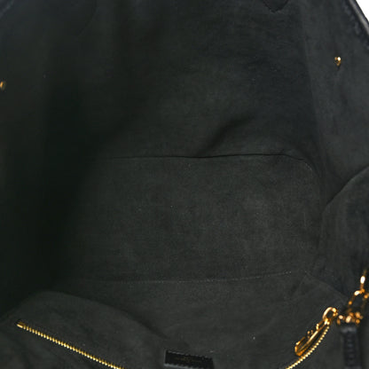 Louis Vuitton Empreinte Monogram Giant Neverfull MM Black Beige 6 of 10