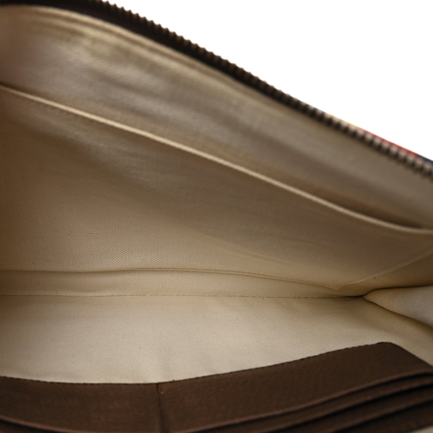 GG Supreme Monogram Courrier Embroidered UFO Pouch Beige New Acero