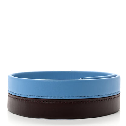 Louis Vuitton Calfskin Cluny MM Shoulder Strap Blue Glacial 2 of 3