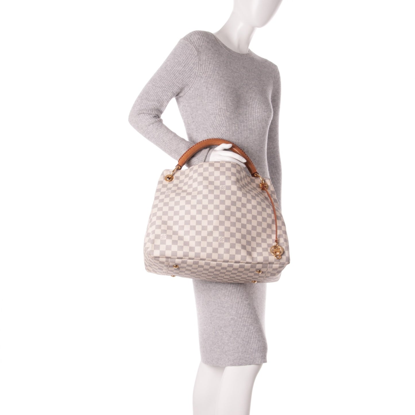 Damier Azur Artsy MM