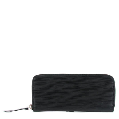 Louis Vuitton Epi Clemence Wallet Black 1 of 8