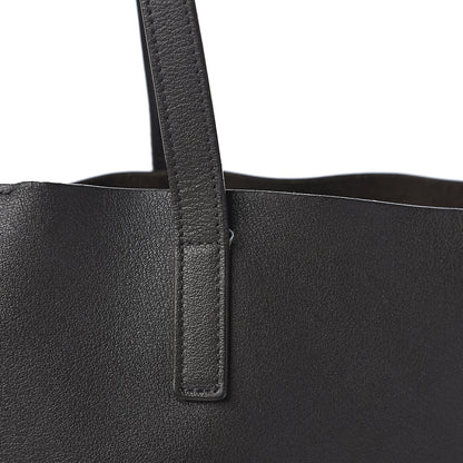 Saint Laurent Calfskin Large Shopping Tote Dark Grey 13 of 18