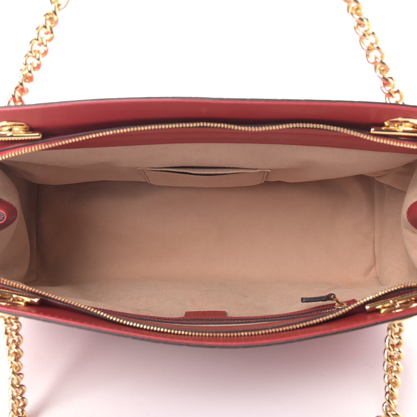 Soft Guccissima Signature Large Shoulder Tote Bag Hibiscus Red