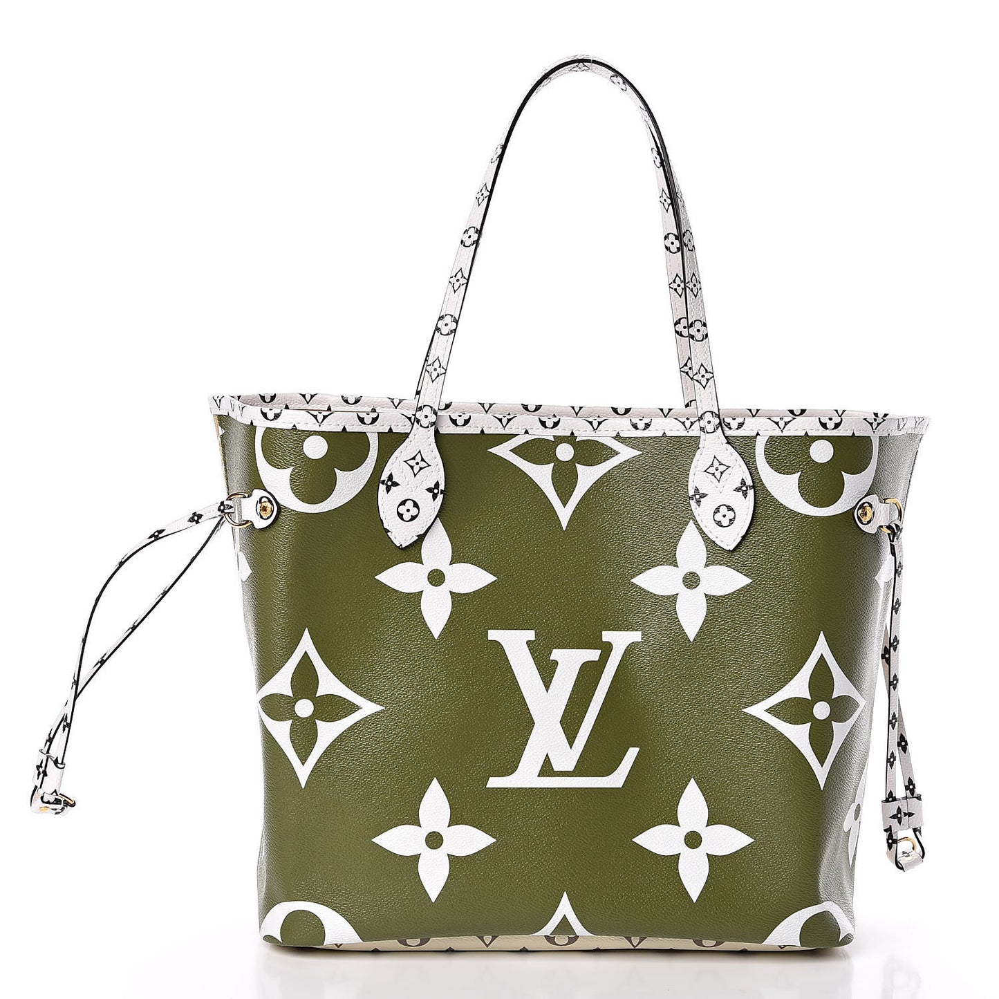 Monogram Giant Neverfull MM Kaki