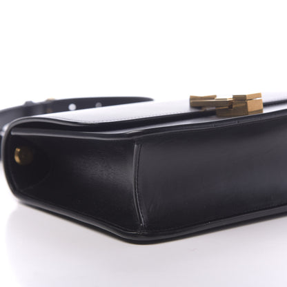 Saint Laurent Smooth Calfskin Carre Satchel Black 8 of 9
