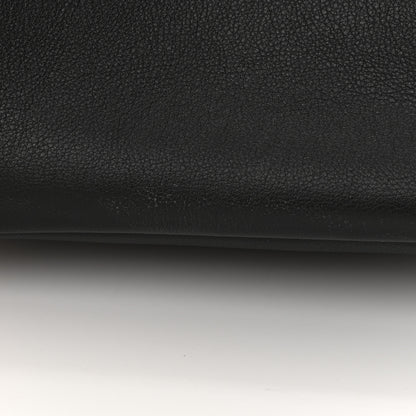 Saint Laurent Smooth Calfskin Small Le 5 A 7 Soft Hobo Black 11 of 11