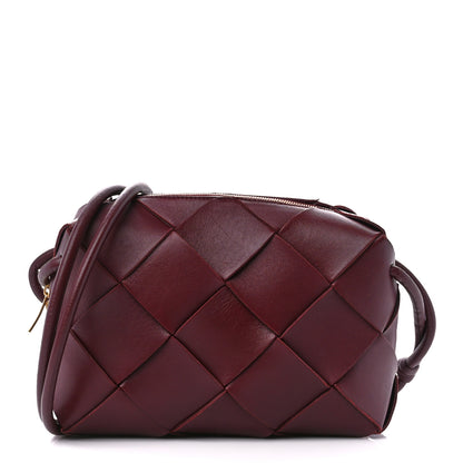 Bottega Veneta Lambskin Maxi Intrecciato Small Cassette Camera Bag Barolo 1 of 9