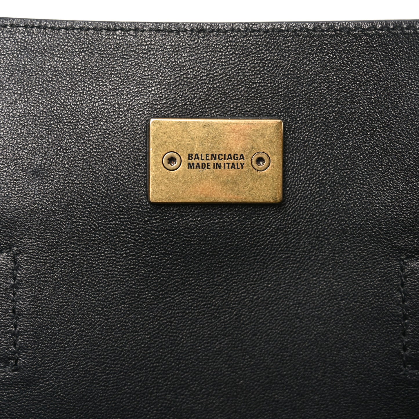 Smooth Calfskin Small Bel Air Carry All Bag Black
