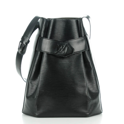 Louis Vuitton Epi Sac D'Epaule GM Black 3 of 10