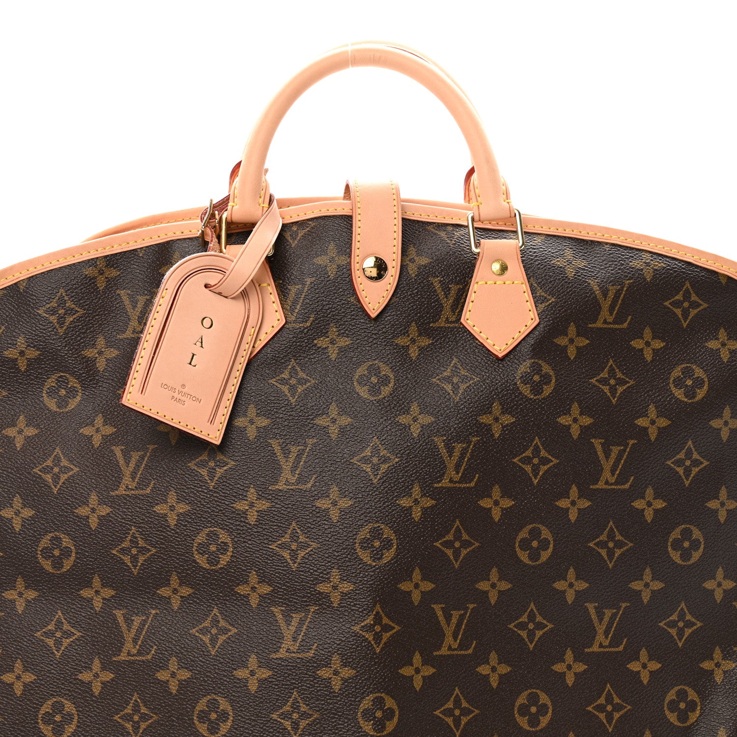 Louis Vuitton Monogram Garment Cover 3 Hangers 6 of 8