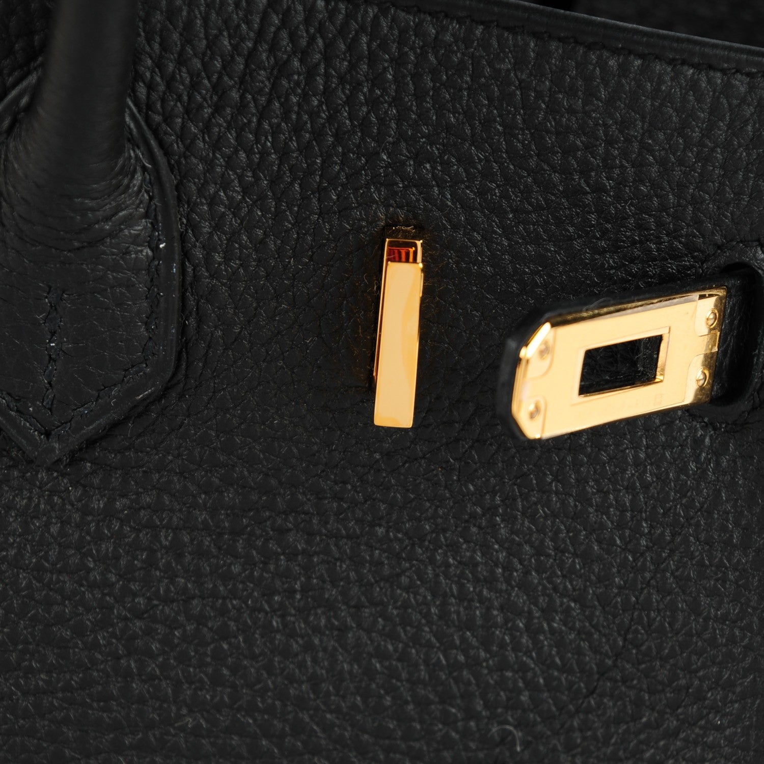 Hermes Togo Birkin 25 Black 17 of 22
