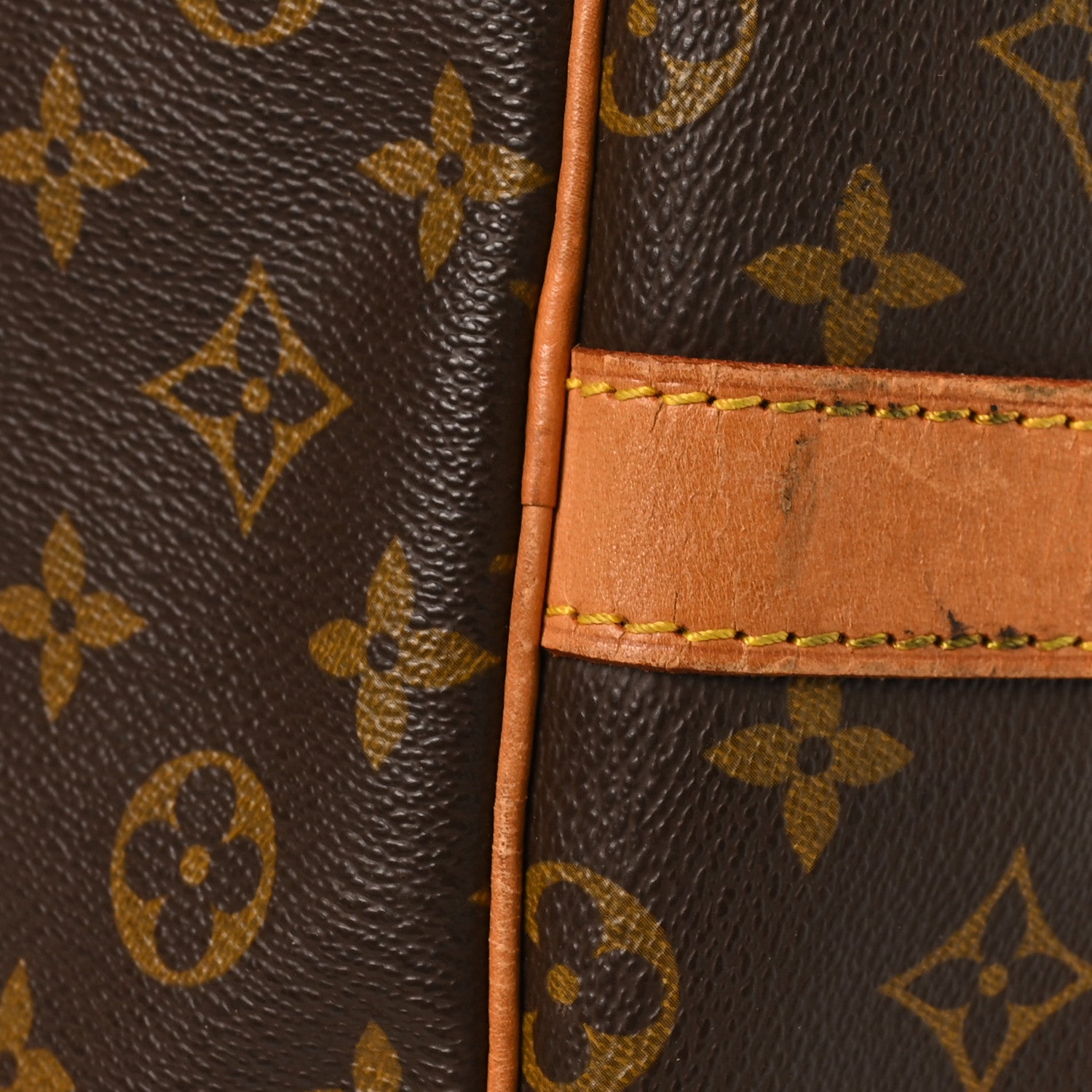 Louis Vuitton Monogram Keepall Bandouliere 60 10 of 13