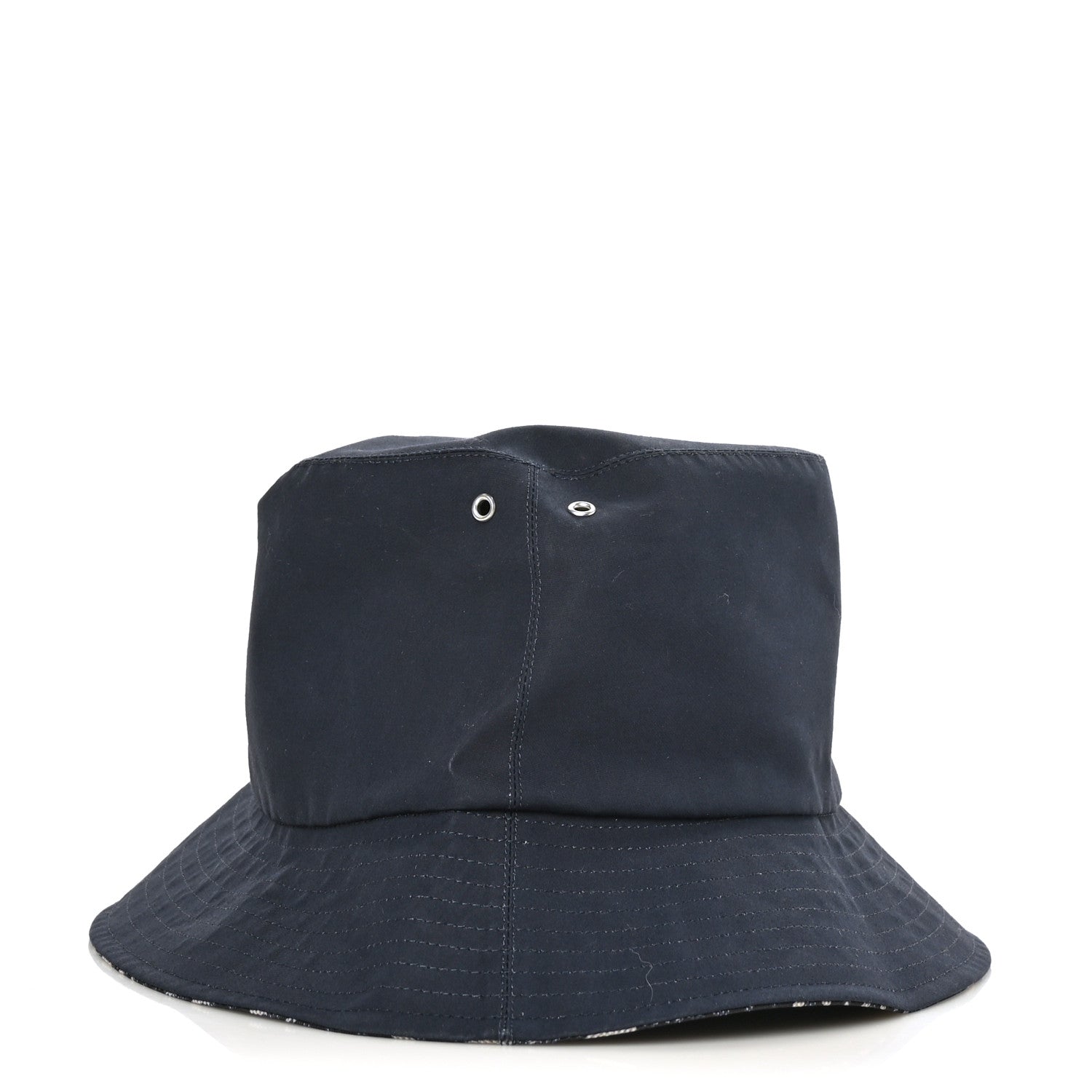 Christian Dior Oblique Reversible Teddy-D Brim Bucket Hat 57 Blue 2 of 11