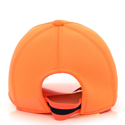 Hermes Neoprene Atlantic Cap M Orange Fluo 5 of 8