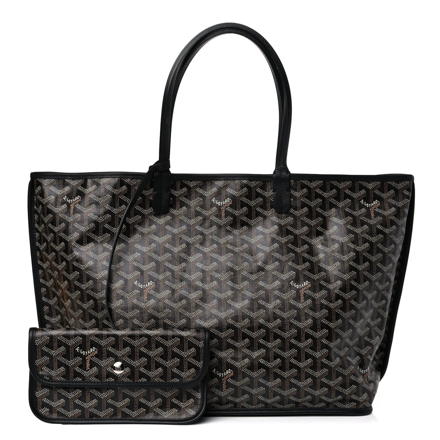 Goyardine Reversible Anjou PM Black