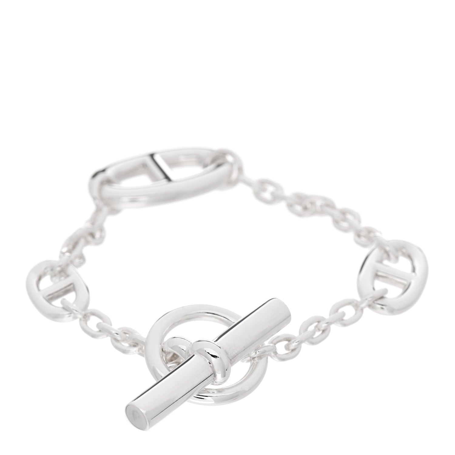 Hermes Sterling Silver Farandole Bracelet SH 2 of 4