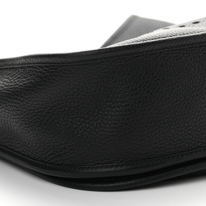 Hermes Taurillon Clemence Evelyne III GM Black 8 of 10