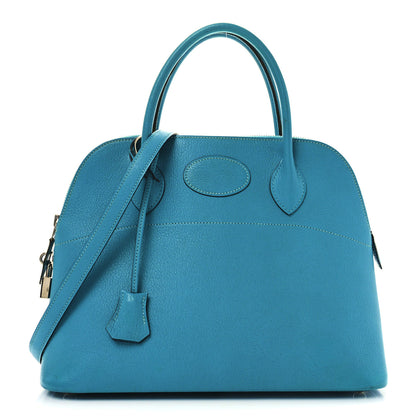 Hermes Chevre Mysore Bolide 31 Turquoise 1 of 10