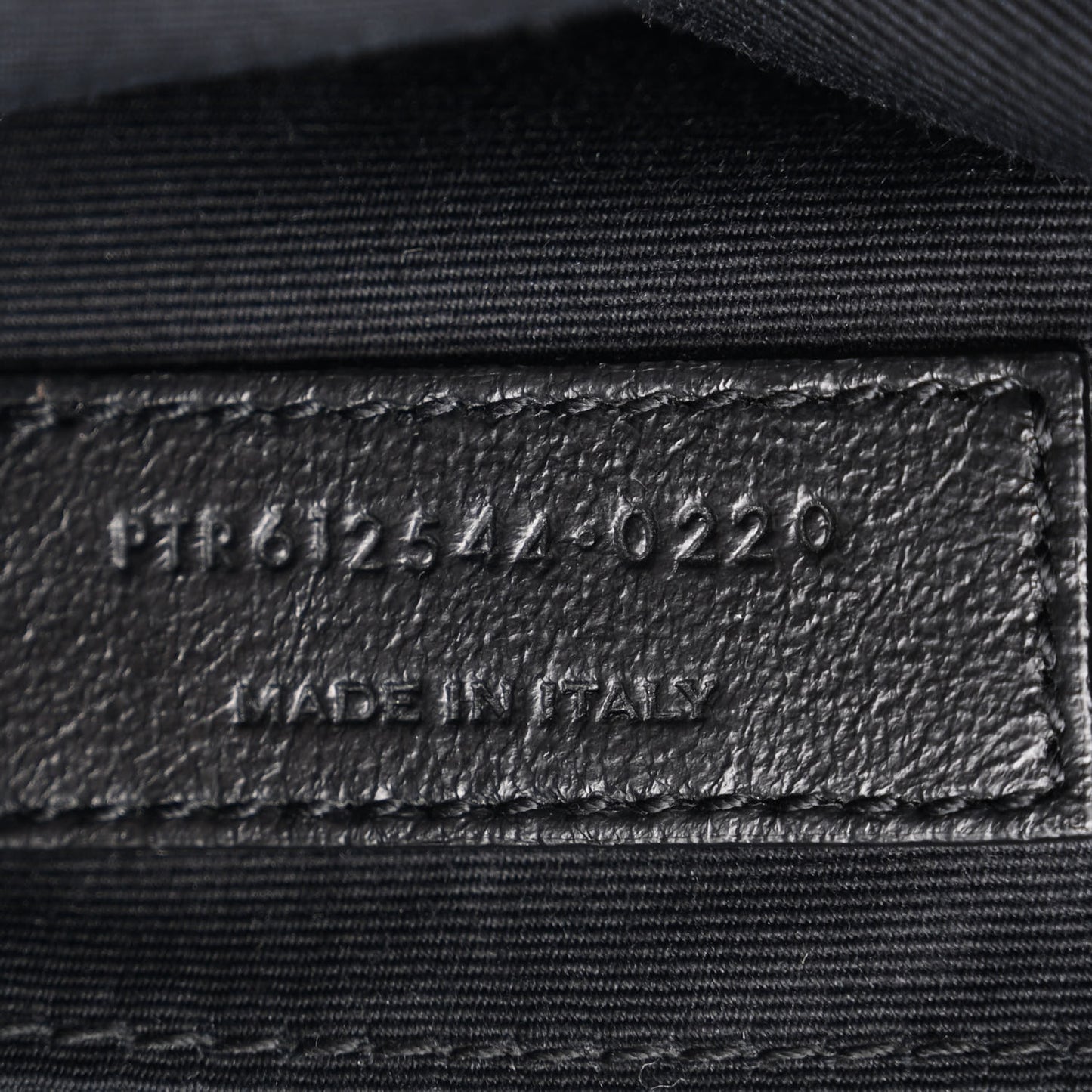Calfskin Matelasse Monogram Monochrome Lou Camera Bag Black