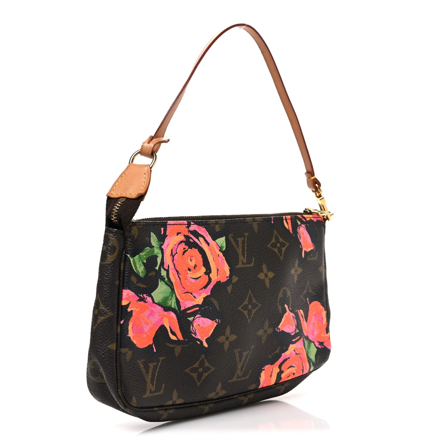 Louis Vuitton Monogram Roses Pochette Accessories 3 of 10