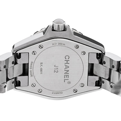 Chanel Titanium Ceramic 33mm J12 Chromatic Quartz Watch 4 of 4