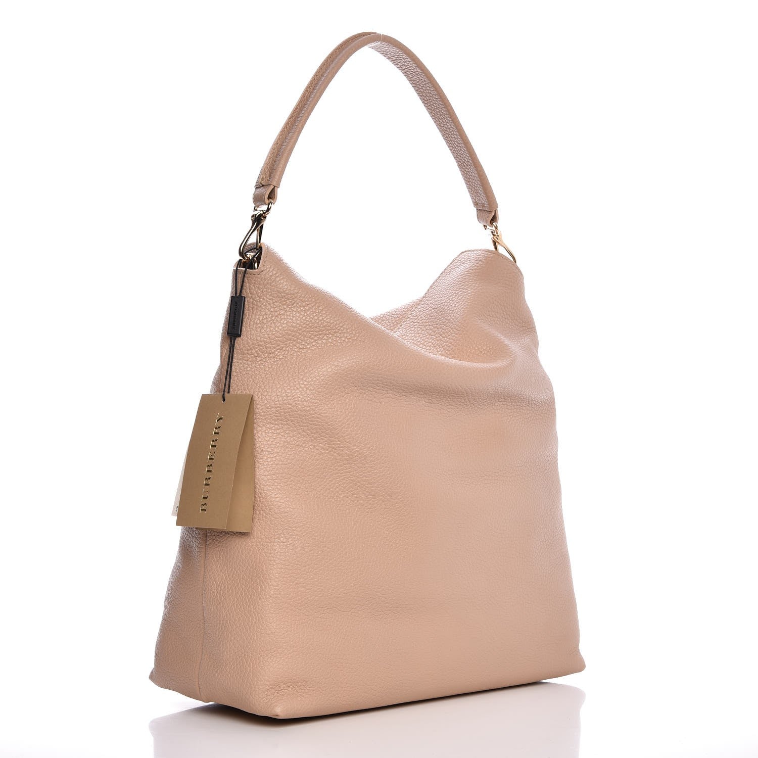Burberry Grainy Calfskin Medium Cale Hobo Light Nude 3 of 7