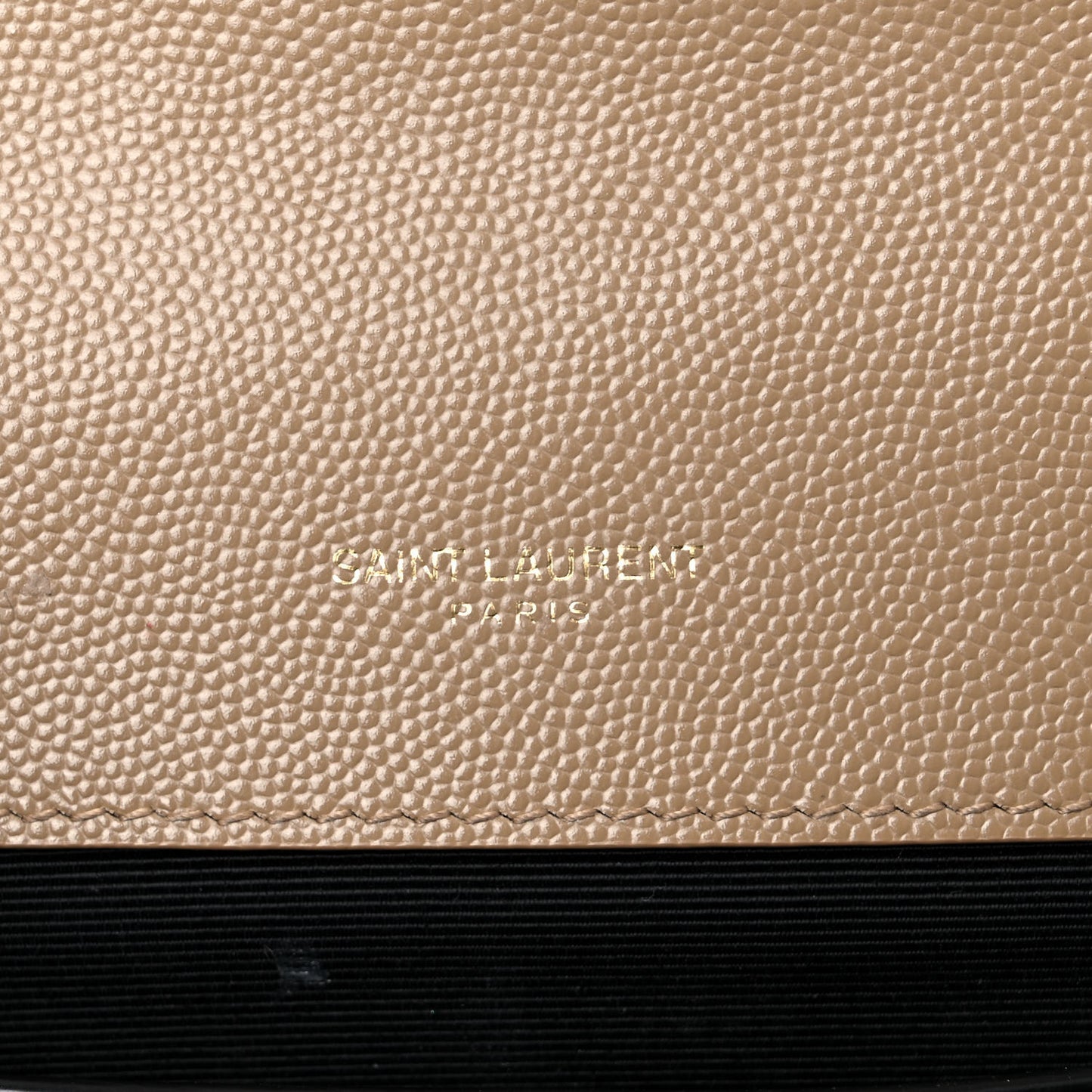 Grain De Poudre Textured Mixed Matelasse Medium Triquilt Monogram Satchel Dark Beige