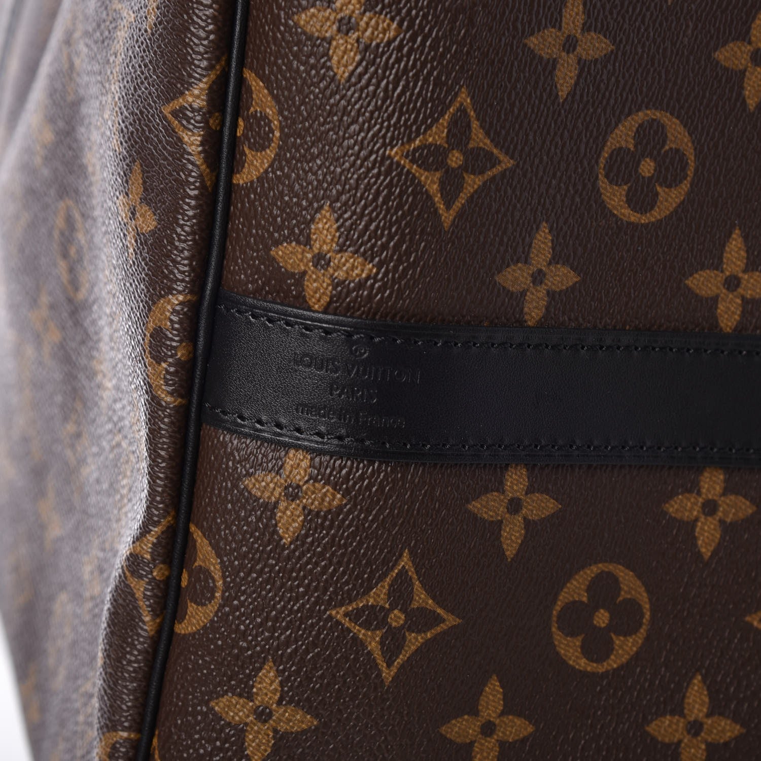 Louis Vuitton Monogram Macassar Keepall Bandouliere 55 8 of 9