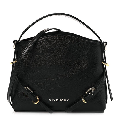 Givenchy Tumbled Calfskin Nano Voyou Bag Black 1 of 10