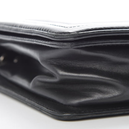 Chanel Glazed Calfskin Medium Boy Flap Black 9 of 15