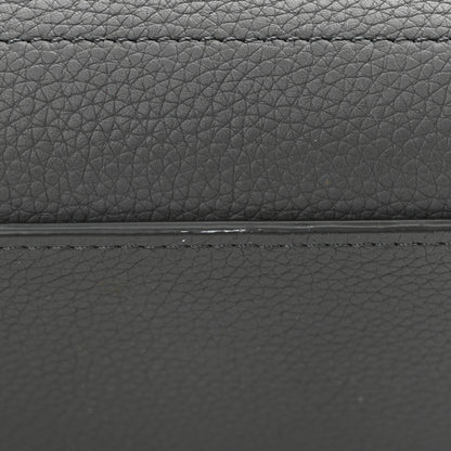 Celine Drummed Calfskin Nano Luggage Kohl 13 of 14