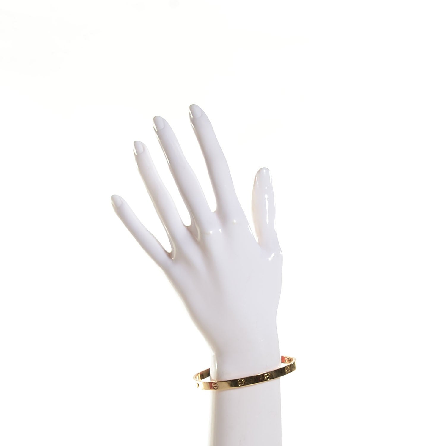 Cartier 18K Yellow Gold LOVE Bracelet 21 2 of 5