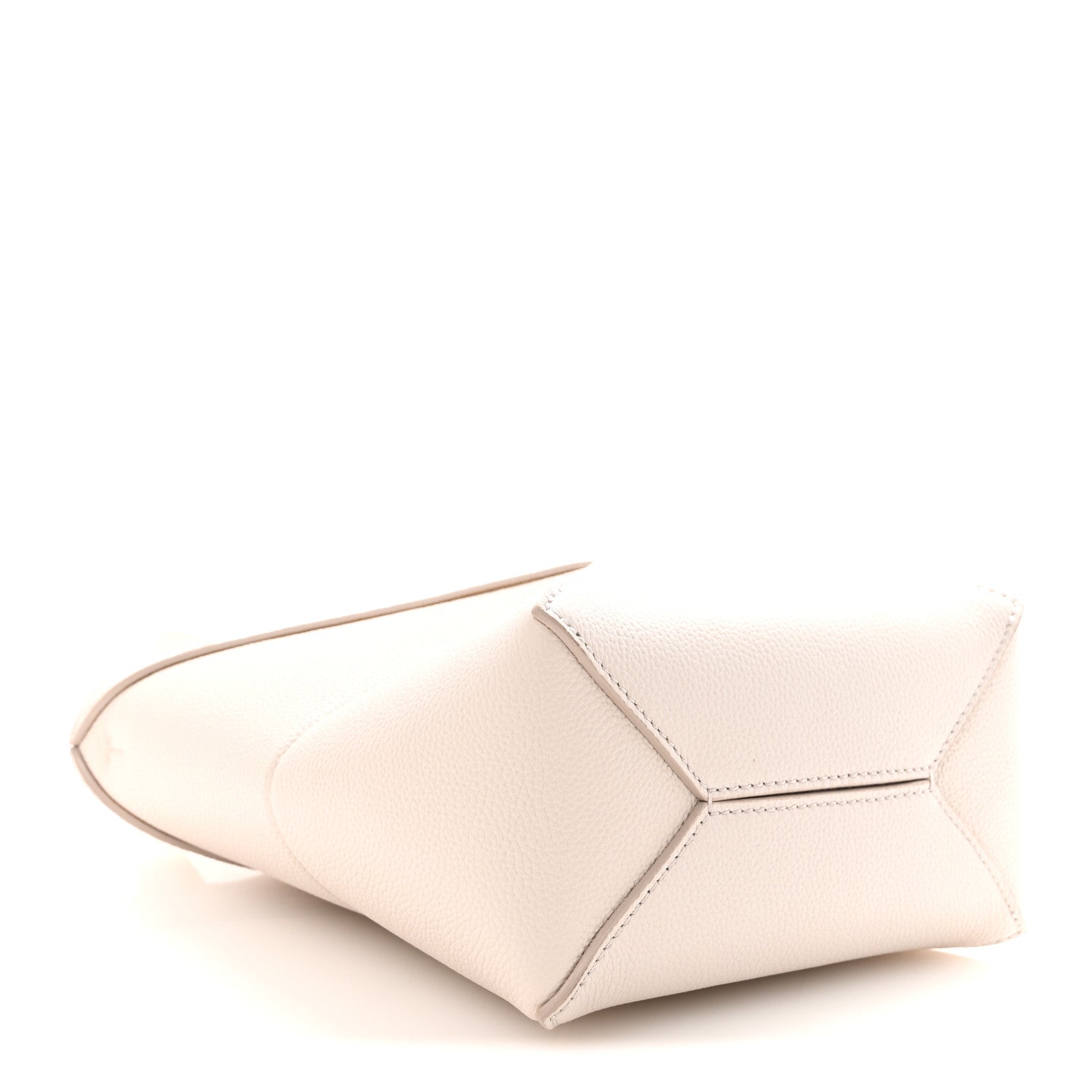 Loewe Grained Calfskin Mini Puzzle Fold Light Ghost 4 of 10
