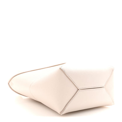 Loewe Grained Calfskin Mini Puzzle Fold Light Ghost 4 of 10