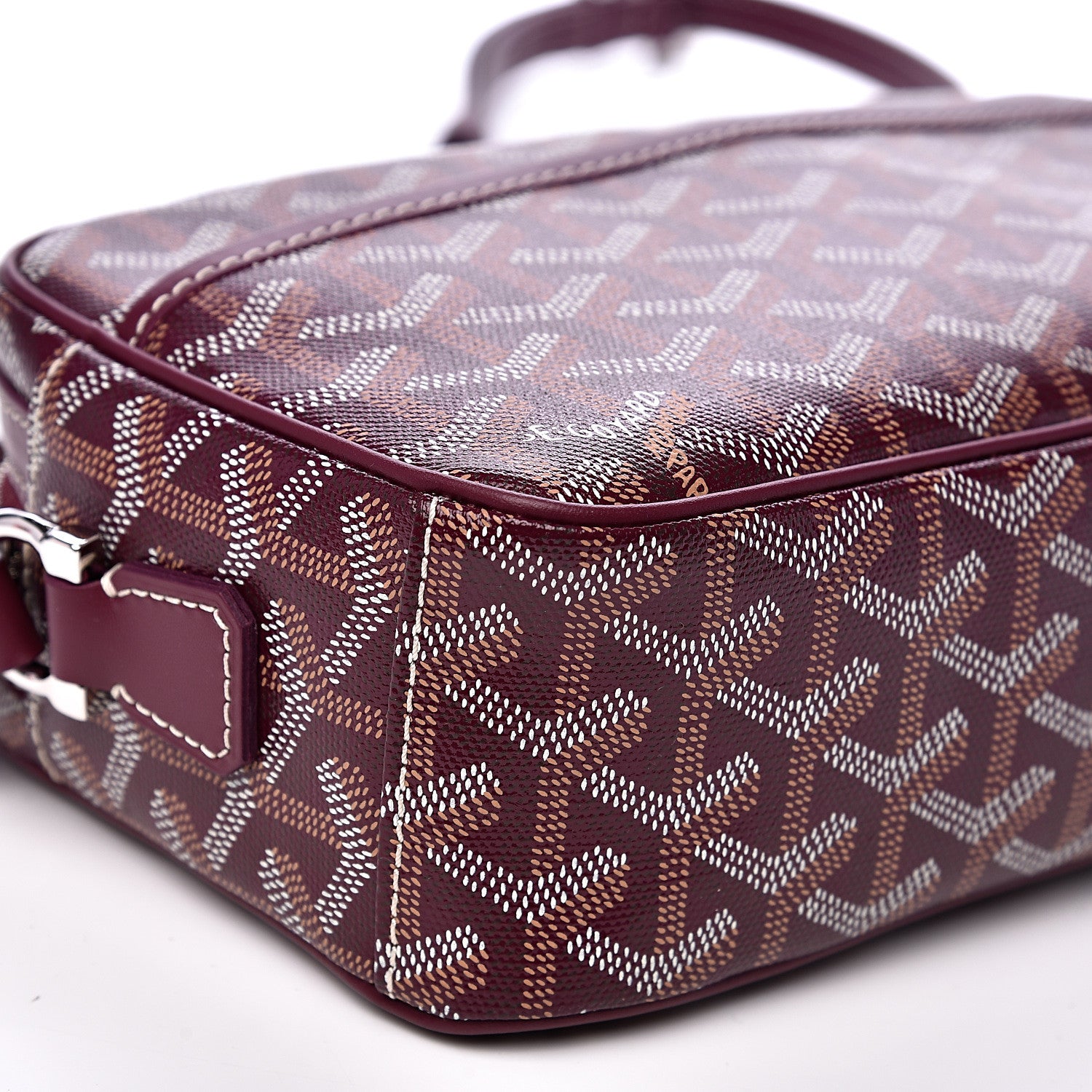 Goyard Goyardine Sac Cap Vert Burgundy 6 of 7