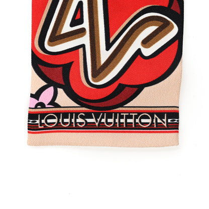 Louis Vuitton Silk Street Monogram Bandeau Beige 2 of 3