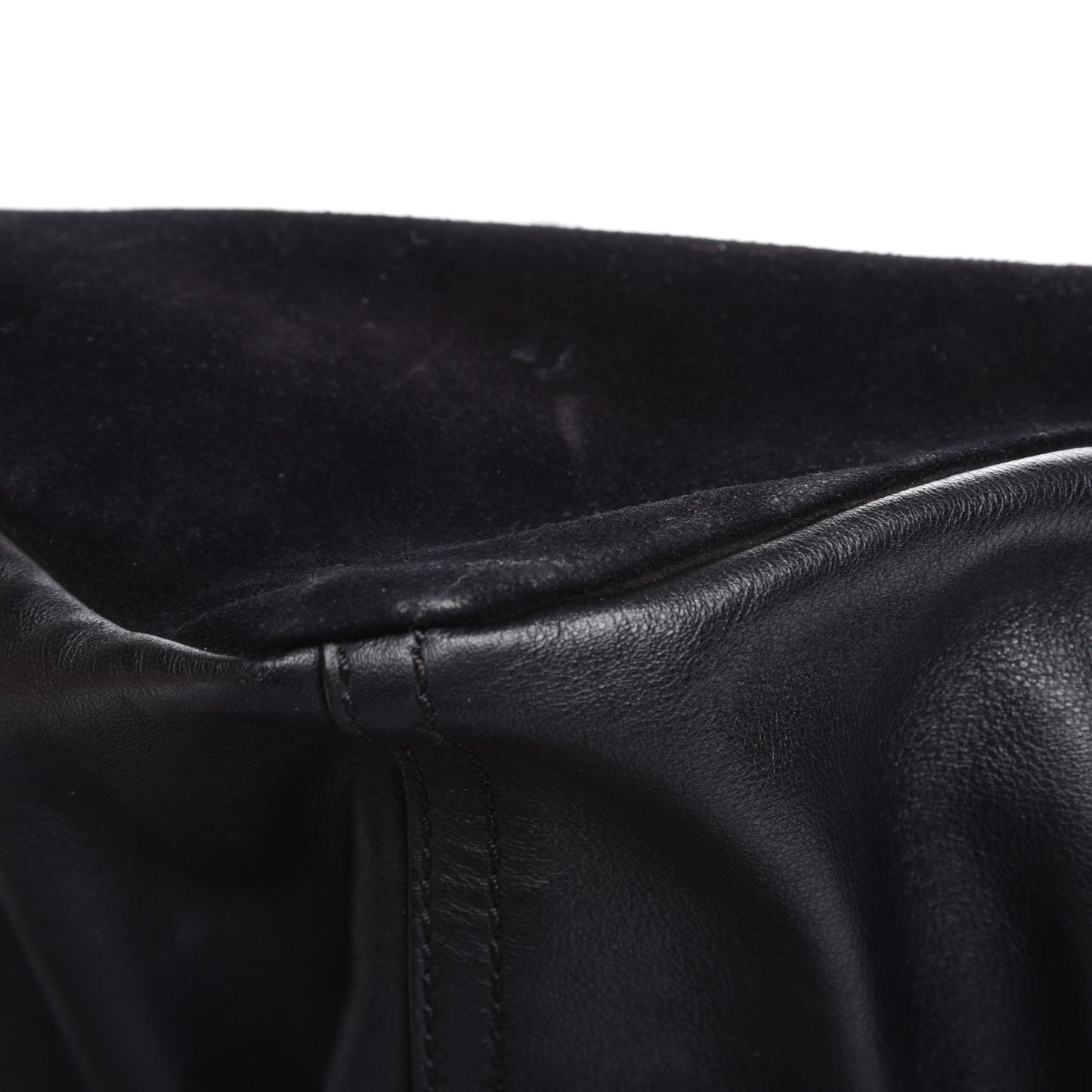 Calfskin Crocodile Embossed Medium Pandora Black
