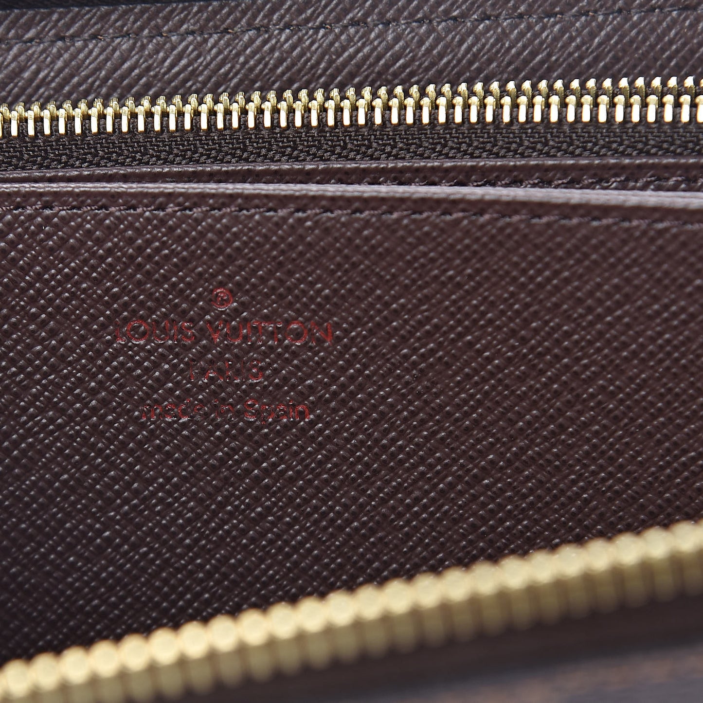 Damier Ebene Zippy Wallet