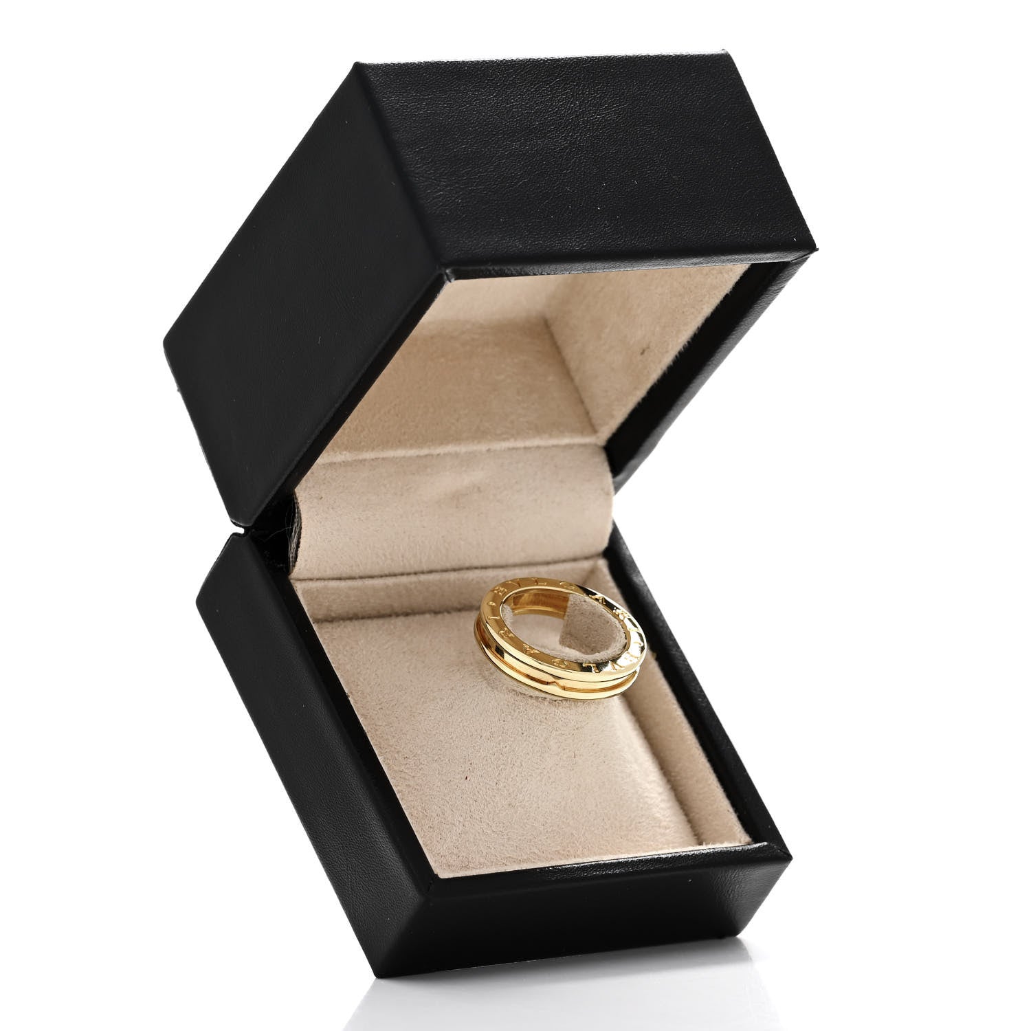 Bulgari 18K Yellow Gold B.Zero1 One-Band Ring 54 7 5 of 5