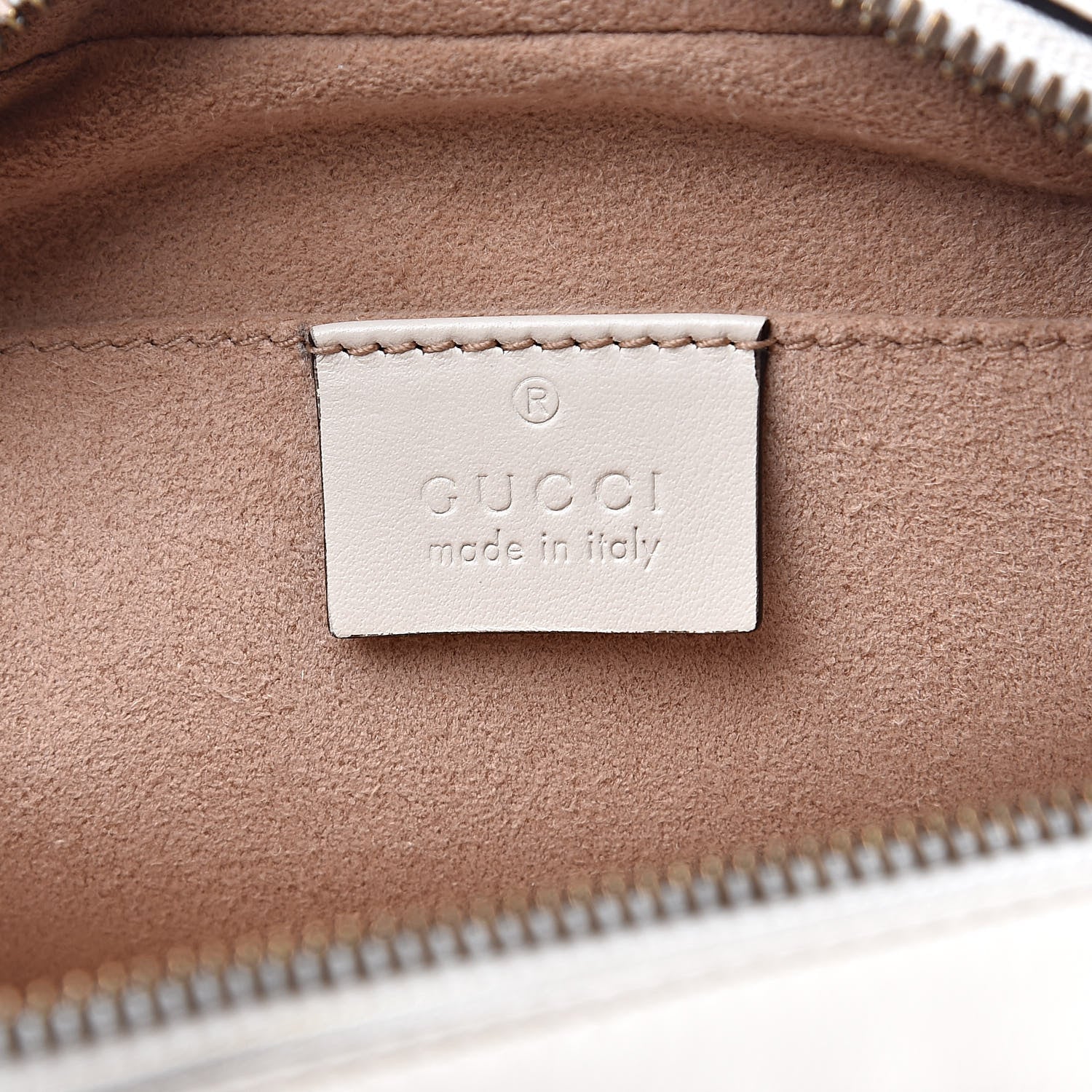 Gucci Calfskin Matelasse Small GG Marmont Chain Shoulder Bag White 6 of 16