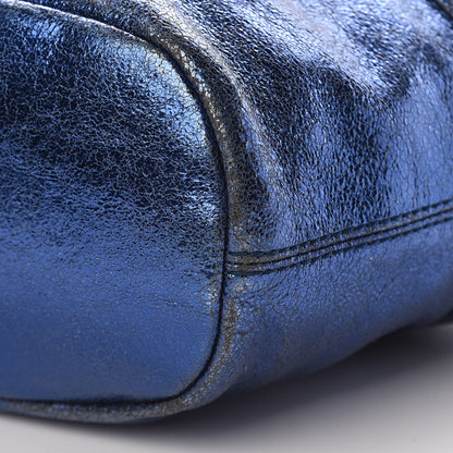 Givenchy Metallic Calfskin Small Nightingale Blue 12 of 20