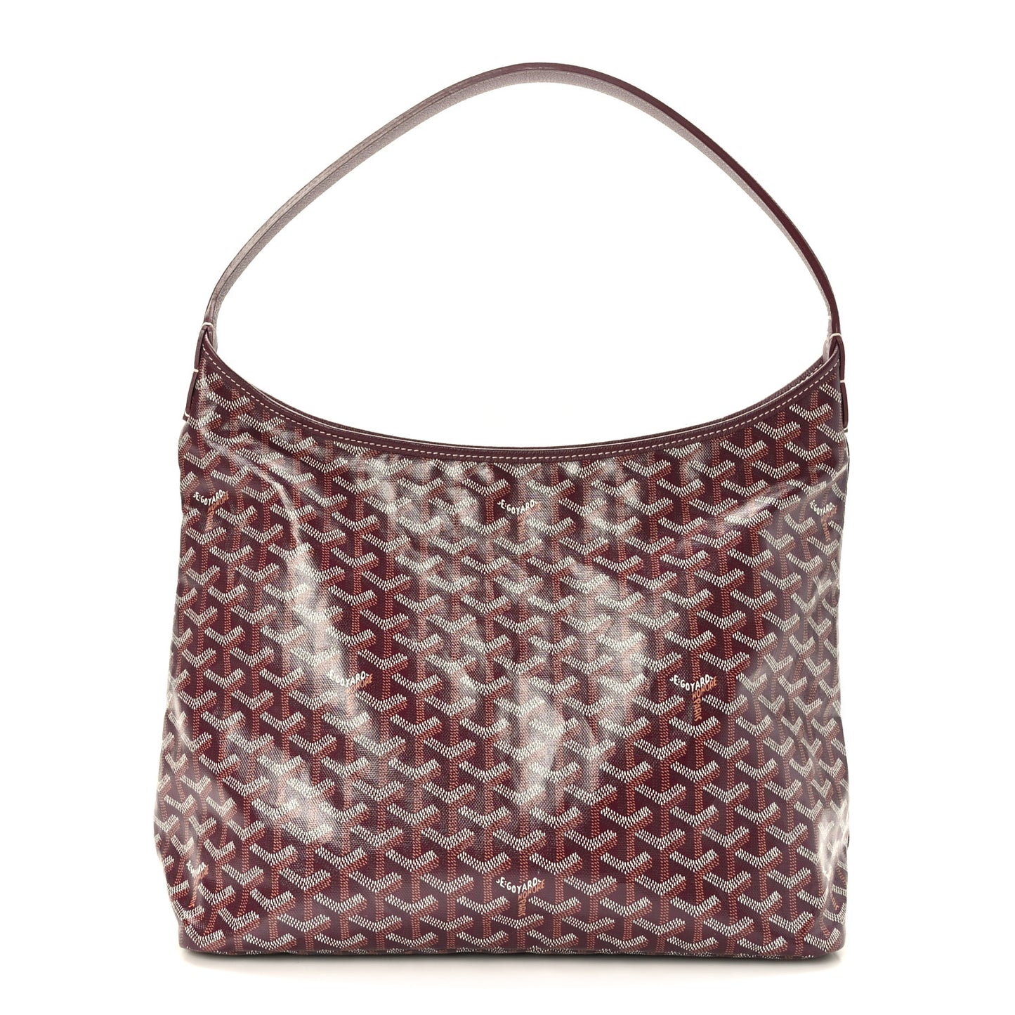 Goyardine Boheme Hobo Burgundy