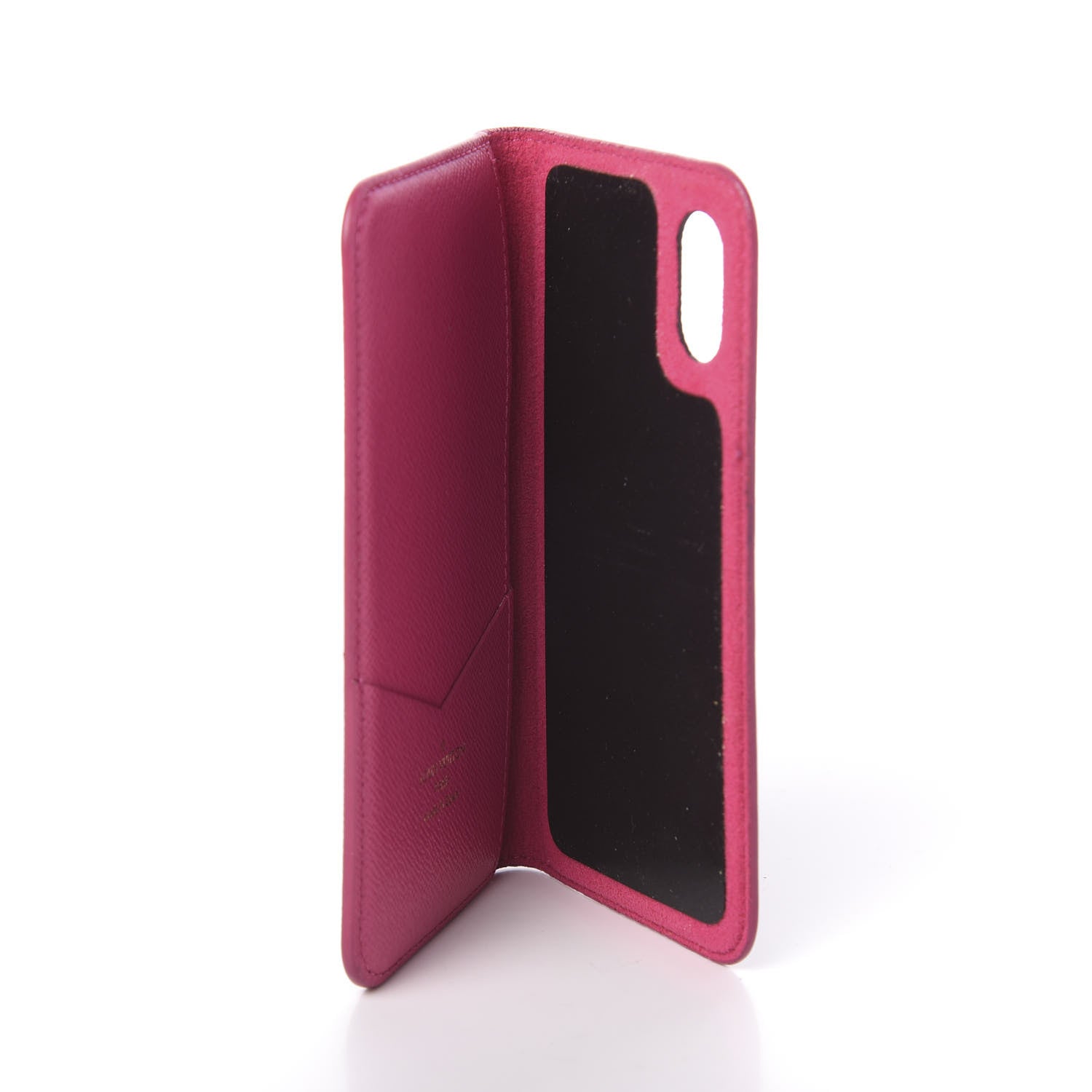 Louis Vuitton Monogram iPhone X/XS Folio Case Rose Pop 5 of 8