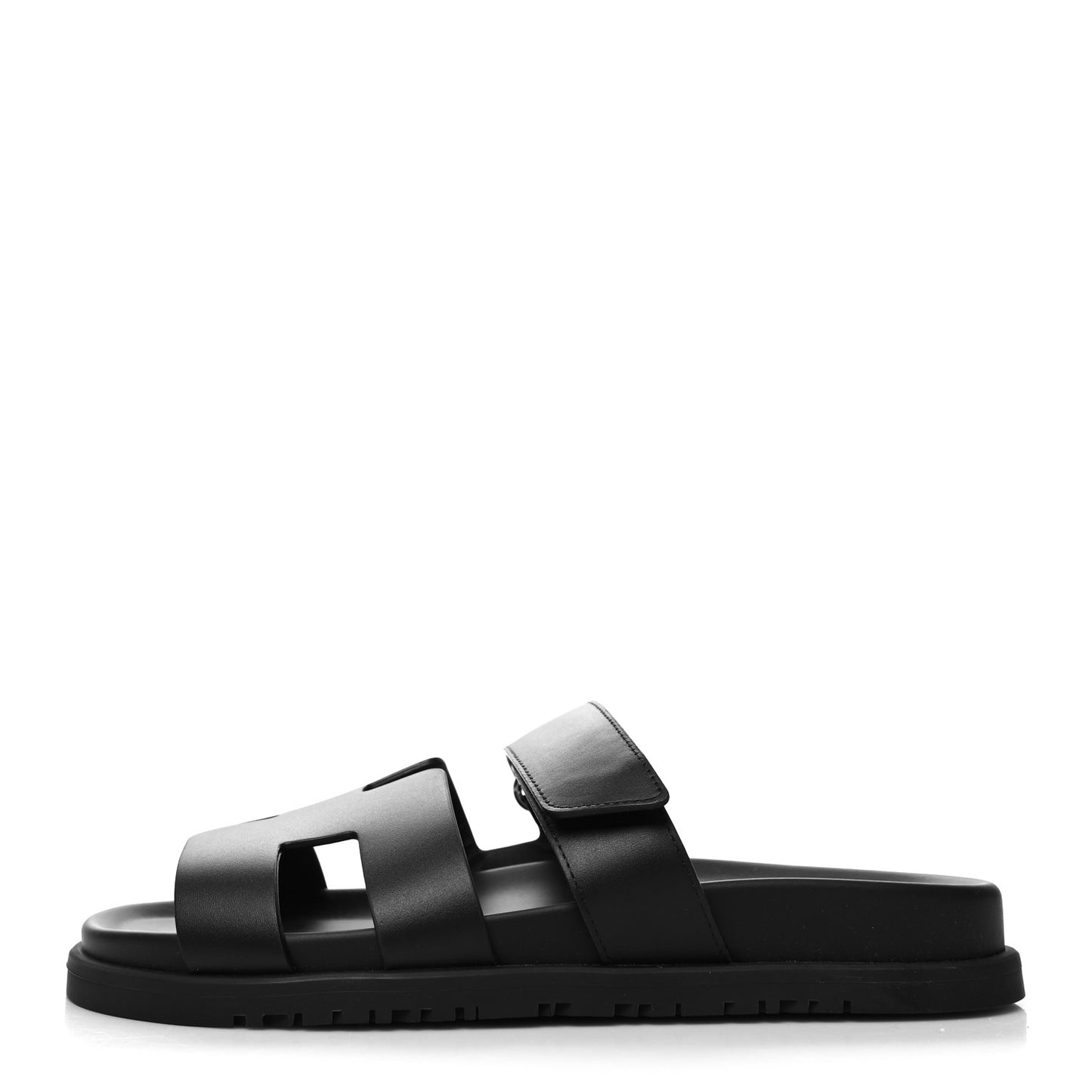 Calfskin Womens Chypre Sandals 38 Black