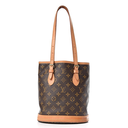 Louis Vuitton Monogram Petit Bucket 23 3 of 16